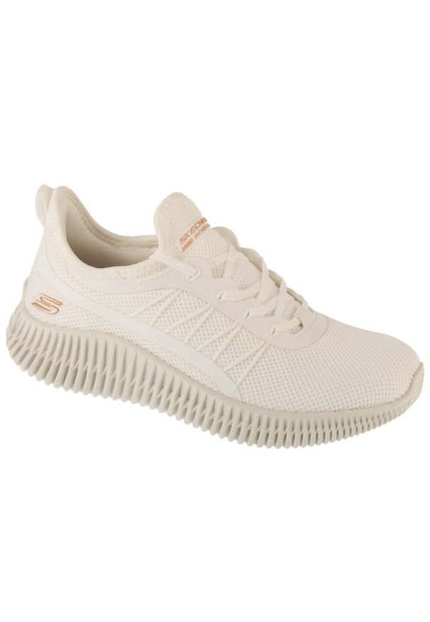 skechers - Buty sportowe Sneakersy damskie, Bobs Geo-New Aesthetics. Kolor: niebieski. Sport: turystyka piesza