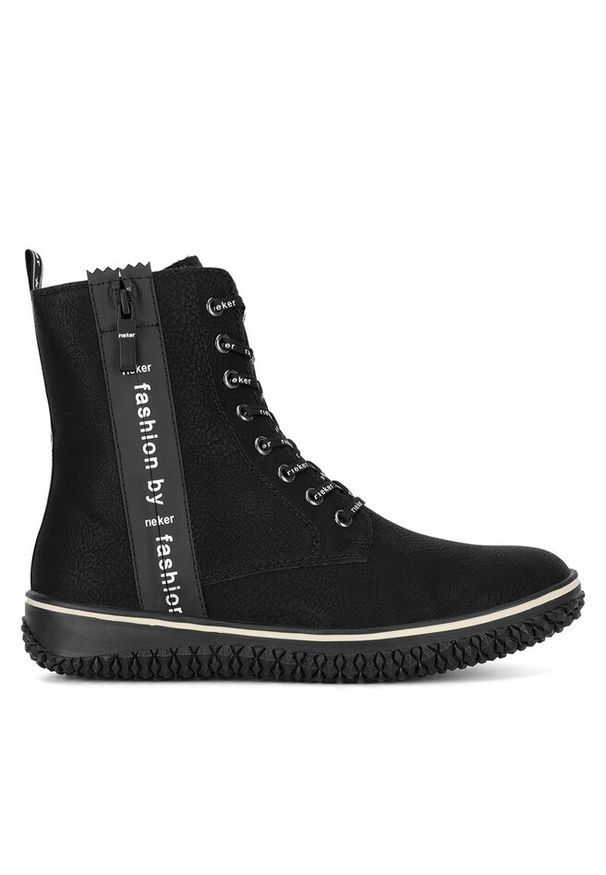 Trzewiki Rieker. Kolor: czarny