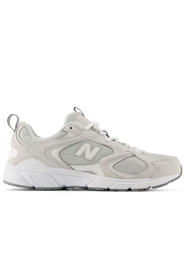 Buty unisex New Balance ML408NC - szare. Kolor: szary. Materiał: syntetyk, materiał. Szerokość cholewki: normalna. Sezon: lato. Sport: turystyka piesza
