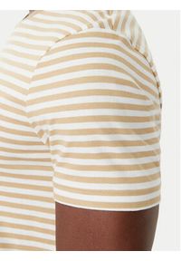 Polo Ralph Lauren T-Shirt 710956828507 Beżowy Regular Fit. Typ kołnierza: polo. Kolor: beżowy. Materiał: bawełna #4
