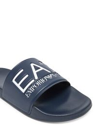 EA7 Emporio Armani Klapki 7X000108 AF15118 BA045 Granatowy. Kolor: niebieski #6