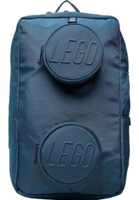 LEGO LEGO Brick 1x2 Backpack 20204-0140 Granatowe One size. Kolor: niebieski