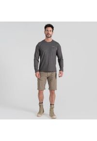 CRAGHOPPERS - Spodnie turystyczne męskie Craghoppers NosiLife Pro Convertible Trouser III. Kolor: brązowy