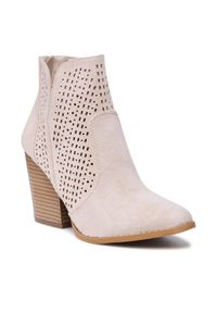 Botki DeeZee. Kolor: beżowy #1