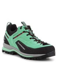 Buty trekkingowe damskie Garmont Dragontail Tech Gtx. Zapięcie: sznurówki. Kolor: wielokolorowy, zielony. Materiał: guma, materiał, syntetyk. Szerokość cholewki: normalna