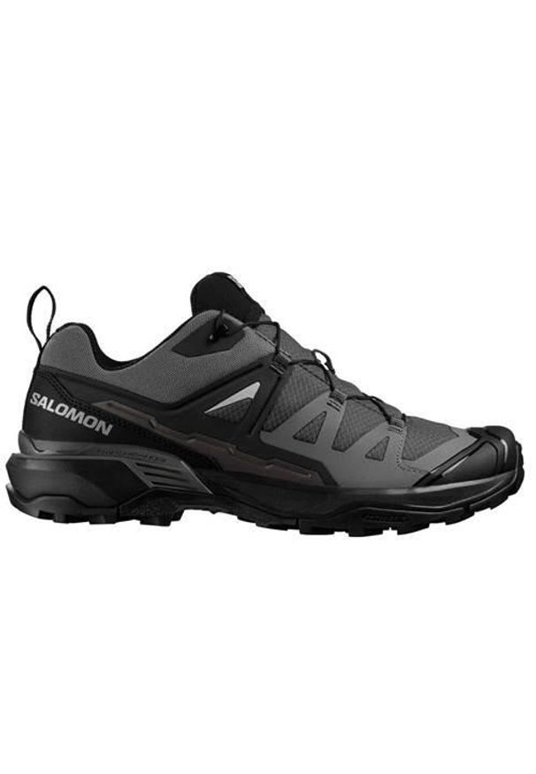 salomon - Buty trekkingowe męskie Salomon X Ultra 360. Kolor: czarny. Materiał: materiał, syntetyk. Szerokość cholewki: normalna