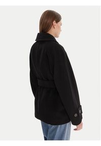 Marella Płaszcz wełniany Dovere 2523086112 Czarny Regular Fit. Kolor: czarny. Materiał: wełna #3