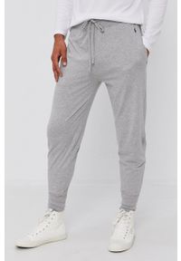 Polo Ralph Lauren Spodnie 714844763001 męskie kolor szary gładkie. Kolor: szary. Wzór: gładki #1