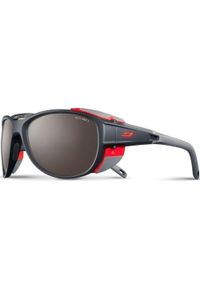 JULBO - Okulary przeciwsłoneczne sportowe górskie Julbo EXPLORER 2.0 ALTI ARC 4. Kolor: czerwony, szary, wielokolorowy. Sport: turystyka piesza