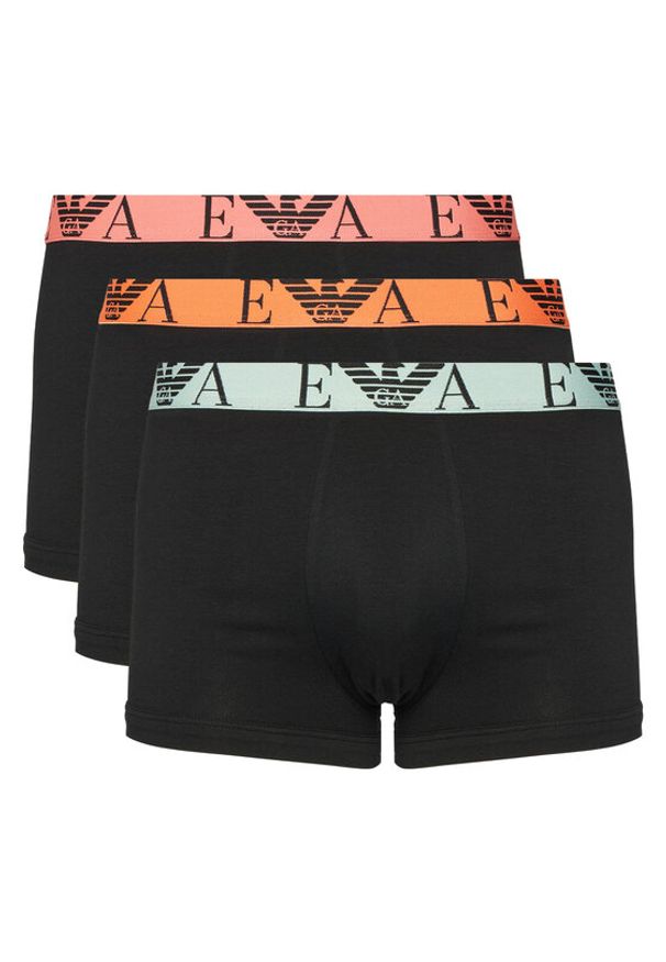 Emporio Armani Underwear Komplet bokserek EM000259 AF20668 MC061 Czarny. Kolor: czarny. Materiał: bawełna