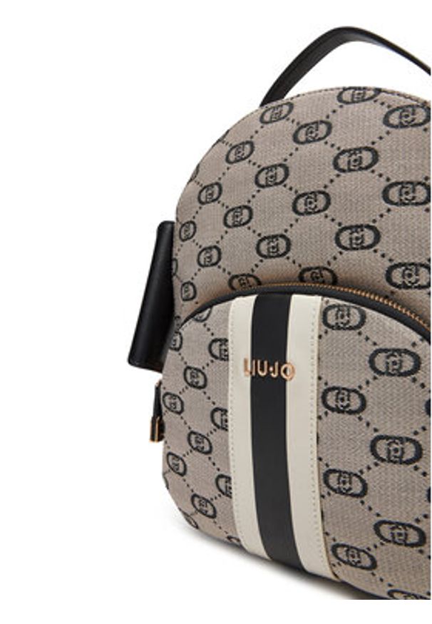 Liu Jo Plecak M Backpack AA5157 T3846 Szary. Kolor: szary. Materiał: materiał