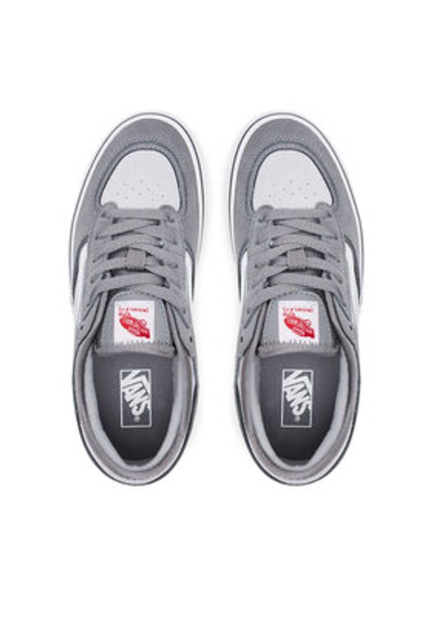 Vans Tenisówki Rowley Classic VN000SFA85T1 Szary. Kolor: szary. Materiał: zamsz, skóra