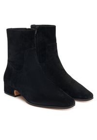 Nokwol Botki Dusty Czarny. Kolor: czarny. Materiał: skóra, zamsz #3
