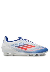 Adidas - adidas Buty do piłki nożnej F50 Club FxG IE0611 Biały. Kolor: biały. Materiał: skóra #1