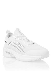 Plein Sport Sneakersy PAES USC0778 STE003N Biały. Kolor: biały. Materiał: materiał