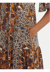 Weekend Max Mara Sukienka codzienna Fuoco 2615621072 Granatowy Regular Fit. Okazja: na co dzień. Kolor: niebieski. Materiał: bawełna. Typ sukienki: proste. Styl: casual #2