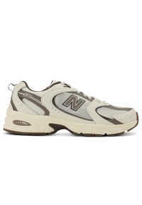 Buty unisex New Balance MR530ASM – beżowe. Kolor: beżowy. Materiał: materiał, syntetyk. Szerokość cholewki: normalna. Sezon: lato. Sport: turystyka piesza