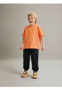 Reserved - Bawełniane spodnie jogger - czarny. Kolor: czarny. Materiał: bawełna