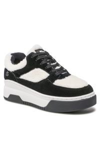 Sneakersy Refresh 170435 Black. Kolor: czarny. Materiał: materiał