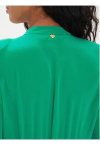 Liu Jo Sukienka codzienna CA4061 T5853 Zielony Regular Fit. Okazja: na co dzień. Kolor: zielony. Materiał: jedwab. Typ sukienki: proste. Styl: casual #5