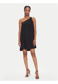 Eleh Sukienka koktajlowa ESS250050 Czarny Regular Fit. Kolor: czarny. Materiał: syntetyk. Styl: wizytowy #3