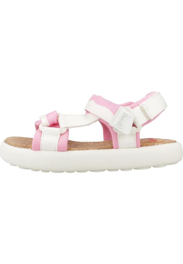Camper - Sandały CAMPER K800579 Rose. Kolor: różowy. Materiał: tkanina. Sezon: lato