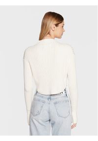 Calvin Klein Jeans Sweter J20J220708 Écru Regular Fit. Materiał: bawełna