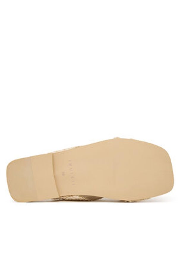 Inuikii Klapki Woven Crossed Stones 1004.003.0611 Beżowy jasny. Kolor: beżowy. Materiał: materiał