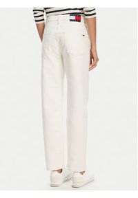 Tommy Jeans Jeansy Layla DW0DW20481 Biały Slim Fit. Kolor: biały
