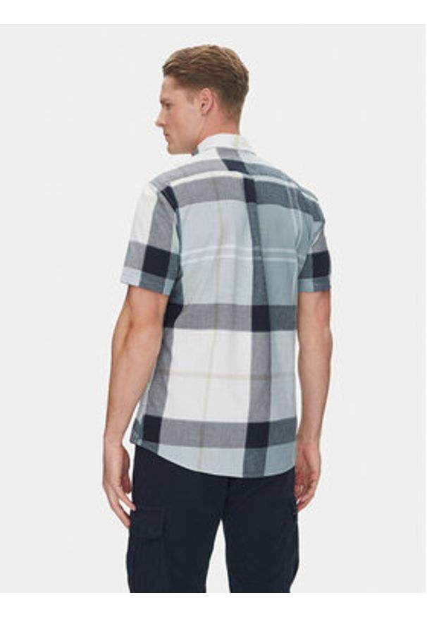 Barbour Koszula Gordon MSH5300TN45 Granatowy Regular Fit. Kolor: niebieski. Materiał: bawełna