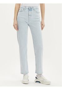 Tommy Jeans Jeansy Julie DW0DW17613 Błękitny Straight Fit. Kolor: niebieski