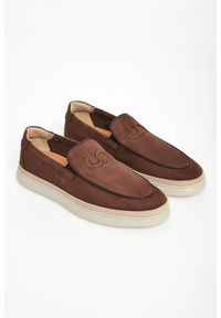 Półbuty męskie zamszowe CESARE CASADEI. Materiał: zamsz #1