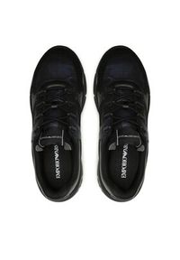 Emporio Armani Sneakersy X4X625 XN948 T424 Czarny. Kolor: czarny. Materiał: materiał #5