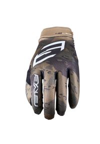FIVE GLOVES - Rękawiczki XR-LITE - CAMO KHAKI (khaki) - XL/11. Kolor: zielony. Sport: kolarstwo #1