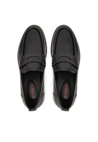 Hugo - HUGO Mokasyny Varian 50548591 Czarny. Kolor: czarny. Materiał: skóra #4