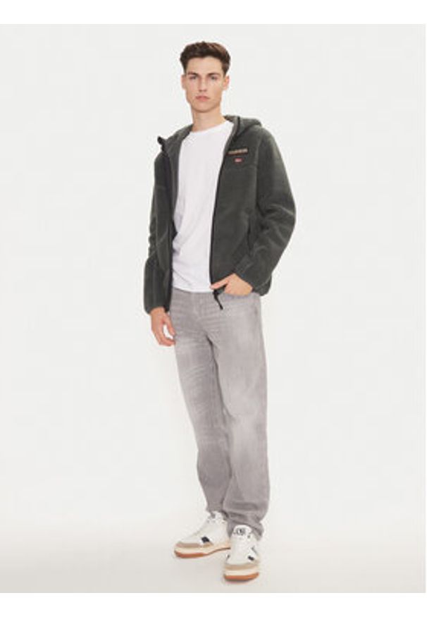 Napapijri Polar T-Tynik NP0A4IA8 Zielony Regular Fit. Kolor: zielony. Materiał: syntetyk