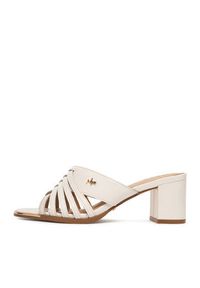 MEXX Klapki EO-WS1161-02 Écru. Materiał: skóra, syntetyk #3
