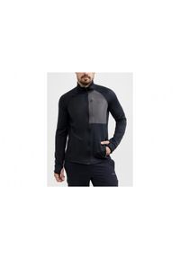 Koszulka Craft adv tech fleece thermal midlay. Kolor: czarny. Materiał: polar