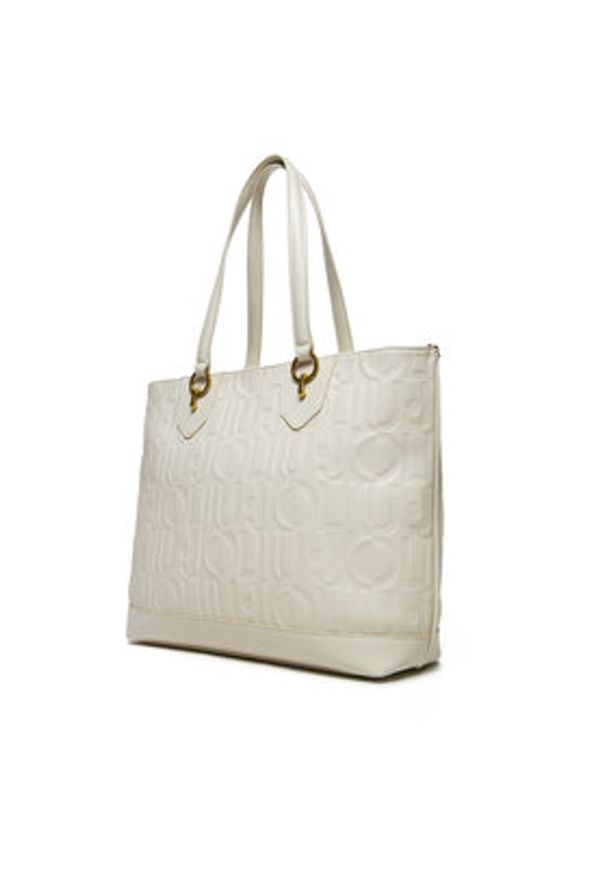 Liu Jo Torebka Ecs M Tote AA5197 E0538 Écru. Materiał: skórzane