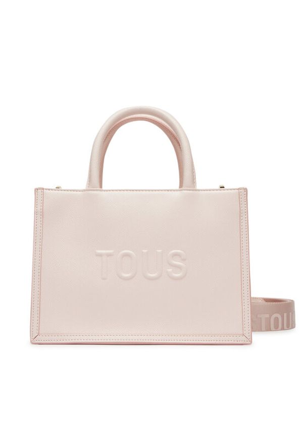 Tous - TOUS Torebka Brenda 2002192113 Różowy. Kolor: różowy. Materiał: skórzane