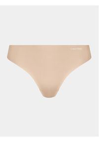 Calvin Klein Underwear Komplet 5 par stringów 000QD3556E Kolorowy. Materiał: syntetyk. Wzór: kolorowy #3
