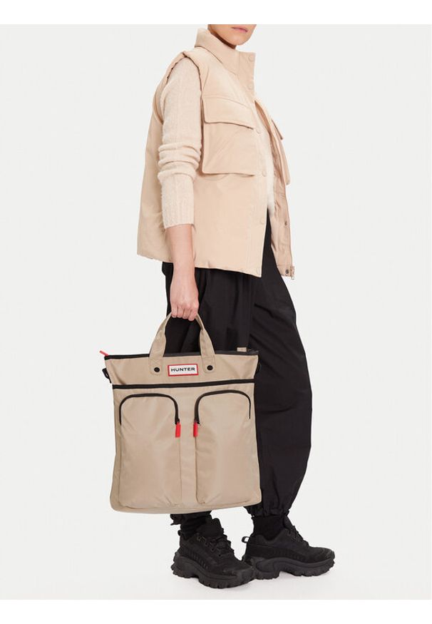 Hunter Plecak CEO-HTR-B-006-08 Beżowy. Kolor: beżowy. Materiał: materiał