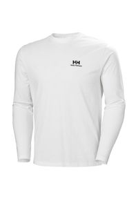Koszulka Helly Hansen yu20 ls. Kolor: biały. Długość rękawa: długi rękaw #1