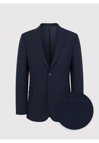 Pako Lorente - PAKO LORENTE – Marynarka garniturowa w kratę Windowpane. Materiał: poliester, wełna, lycra #8