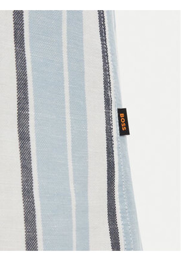 BOSS Koszula Ricoplus 50559324 Kolorowy Regular Fit. Materiał: bawełna. Wzór: kolorowy