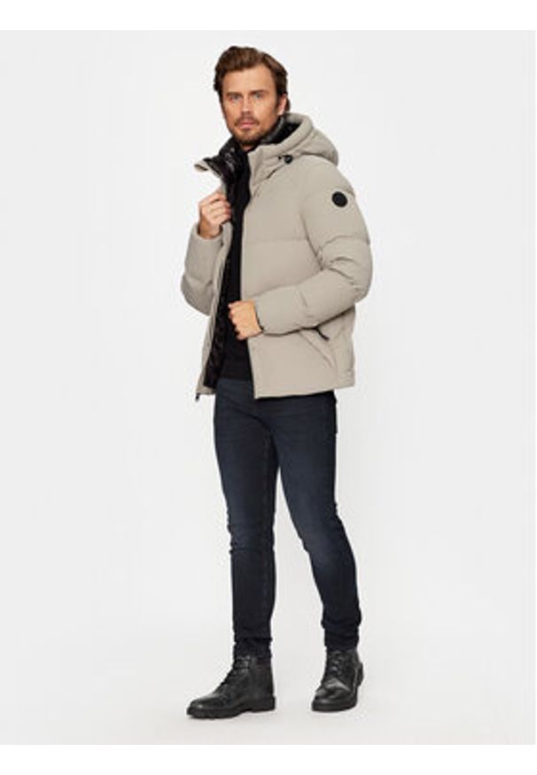 Woolrich Kurtka puchowa Sierra CFWOOU0847MRUT3107 Szary Regular Fit. Kolor: szary. Materiał: syntetyk