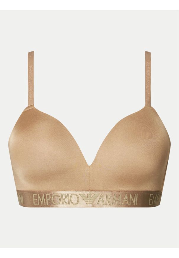 Emporio Armani Underwear Biustonosz braletka 164883 4F235 16355 Beżowy. Kolor: beżowy. Materiał: syntetyk