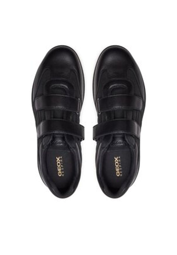 Geox Sneakersy U Spherica Ec2 U45BXB 0LM11 C9999 Czarny. Kolor: czarny. Materiał: materiał