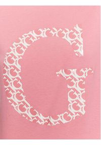Guess T-Shirt Alethea V3GI00 I3Z14 Różowy Regular Fit. Kolor: różowy. Materiał: bawełna