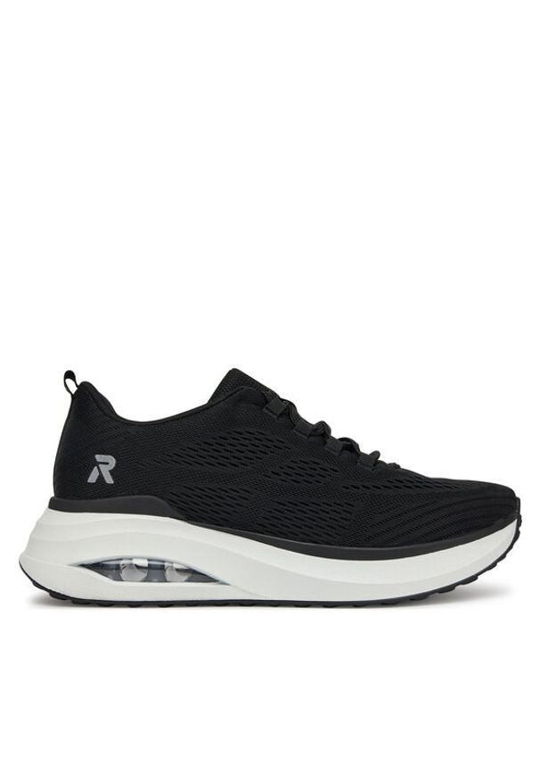 Rieker Revolution Lifestyle Sneakersy W2701-00 Czarny. Kolor: czarny. Materiał: materiał